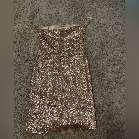 Dresses Rose Gold Hoco Dress Poshmark